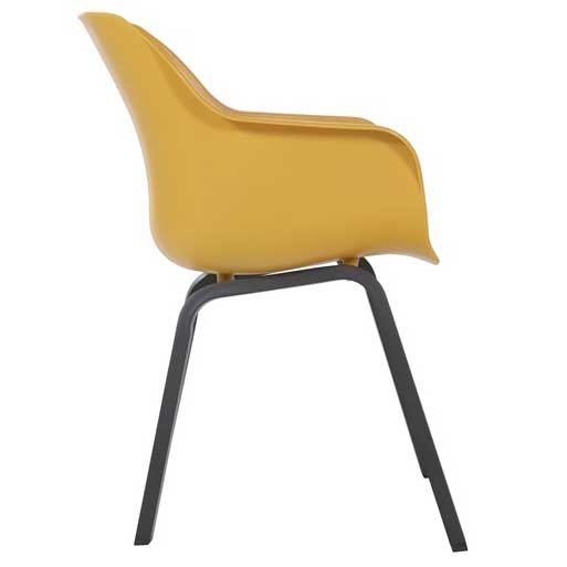 Hartman Sophie element curry yellow - Tuinstoel met armleuning