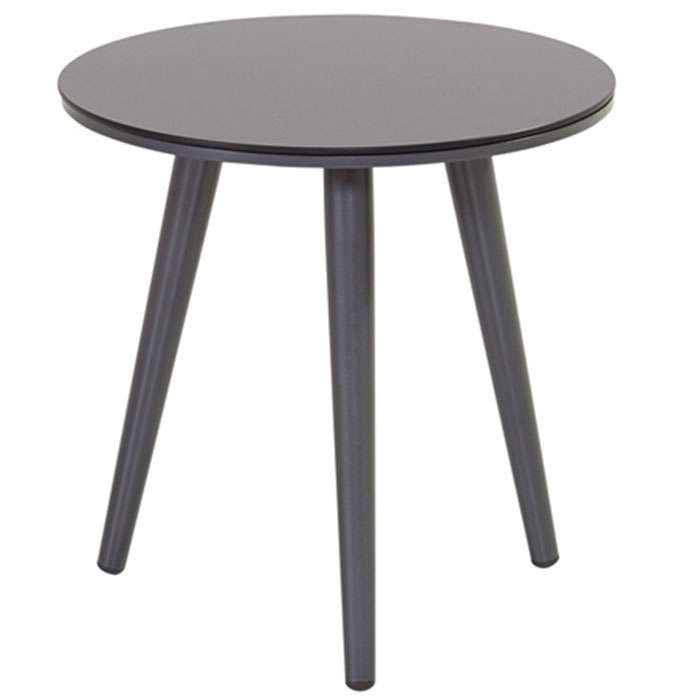 Hartman Sophie studio tafel antracite HPL-xerix Ø45cm (40cm hoog)