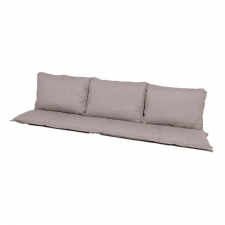 Bankkussen zit en rug 180cm (180x50cm) - Basic taupe