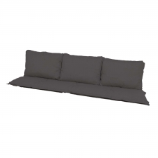 Bankkussen zit en rug 180cm (180x50cm) - Basic black