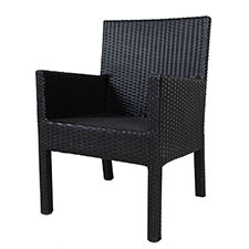 Wicker kinderstoel