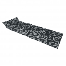 Strandmat inclusief kussen 180cm - Fergus black (waterafstotend)