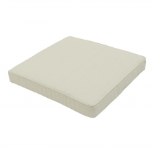 Loungekussen 60x60cm carré - Canvas eco beige (waterafstotend)