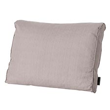 Loungekussen ruggedeelte 60x40cm carré - Basic taupe