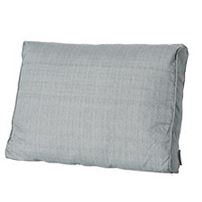 Loungekussen ruggedeelte 73x40cm carré - Basic grey