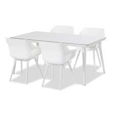 Hartman Sophie studio tuinset royal white/HPL 170x100cm