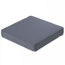 Loungekussen premium 60x60cm carré - Manchester denim grey (waterafstotend)