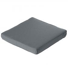 Loungekussen 60x60cm carré - Rib grey