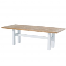 Hartman Sophie Yasmani tafel natural teak-white 240x100cm