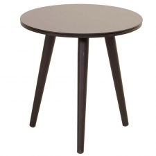 Hartman Sophie studio tafel black HPL-carbon black Ø45cm (40cm hoog)
