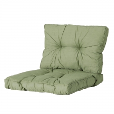 Loungekussen zit en rug 70x70cm Florance - Basic green