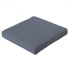 Loungekussen 60x60cm carré - Panama safier blue