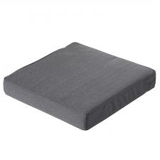Loungekussen premium 60x60cm carré - Manchester grey (waterafstotend)