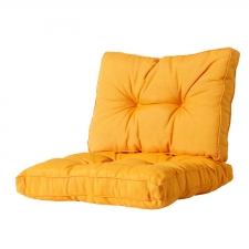 Loungekussen zit en rug 70x70cm Florance - Panama golden glow