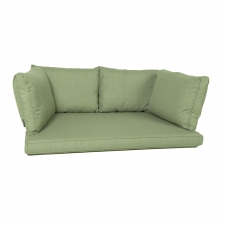 Palletkussen zit/arm/rug carré (120x80cm) - Basic green