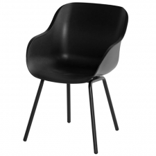 Hartman Sophie rondo carbon black - Tuinstoel elegance