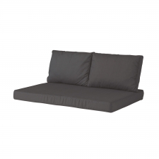 Palletkussen zit en rug Carré (120x80cm) - Basic black